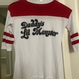 Harley Quinn “daddy’s lil monster” T-shirt